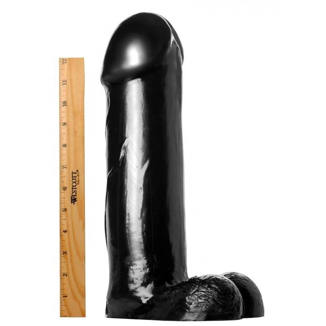 Master Cock the Titan Xxl 14.5 in Dildo - Shape & Texture