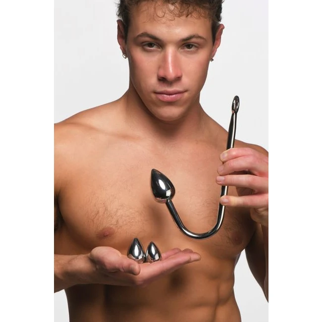 Master Series Anal Hook Trainer W/ 3 Plugs - How It Feels