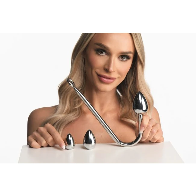 Master Series Anal Hook Trainer W/ 3 Plugs - Enhance Your Play
