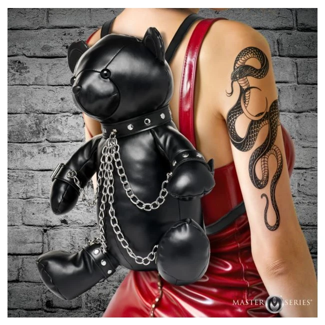 Master Series Bdsm Bear Backpack - Additional Features
