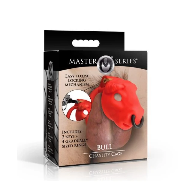 Master Series Bull Chastity Cage - Overview