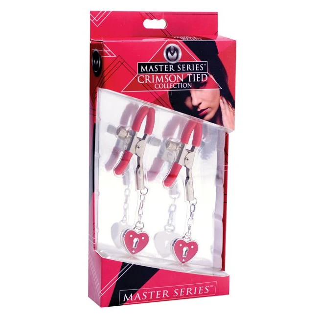 Master Series Charmed Heart Padlock Nipple - Comfort & Fit