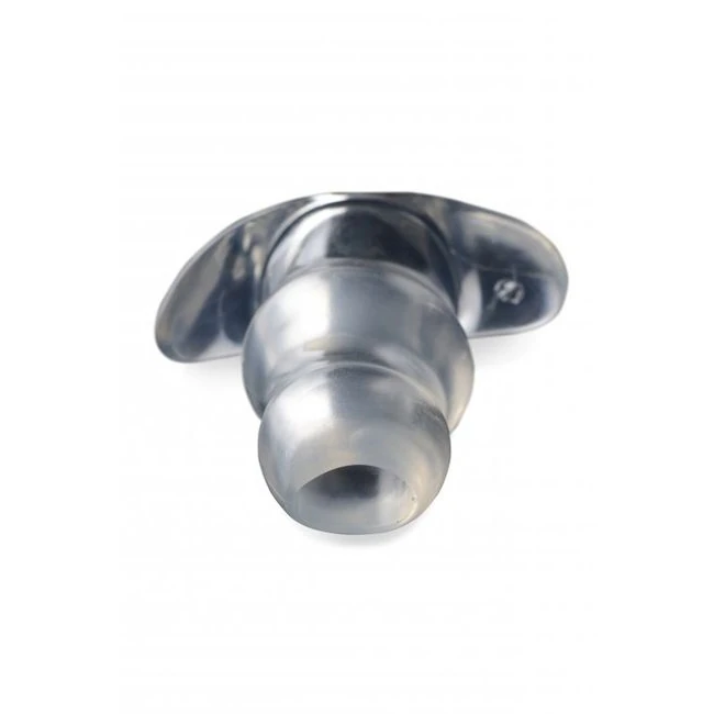 Master Series Clear View Hollow Anal Plug - Graduated Sizing