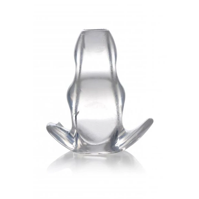 Master Series Clear View Hollow Anal Plug - Material & Safety