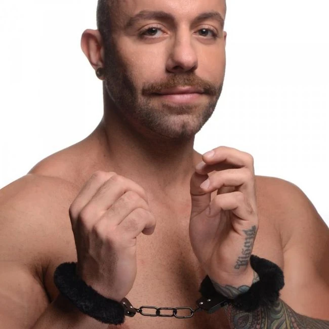 Master Series Cuffed in Fur Handcuffs - Comfort, Fit & Care