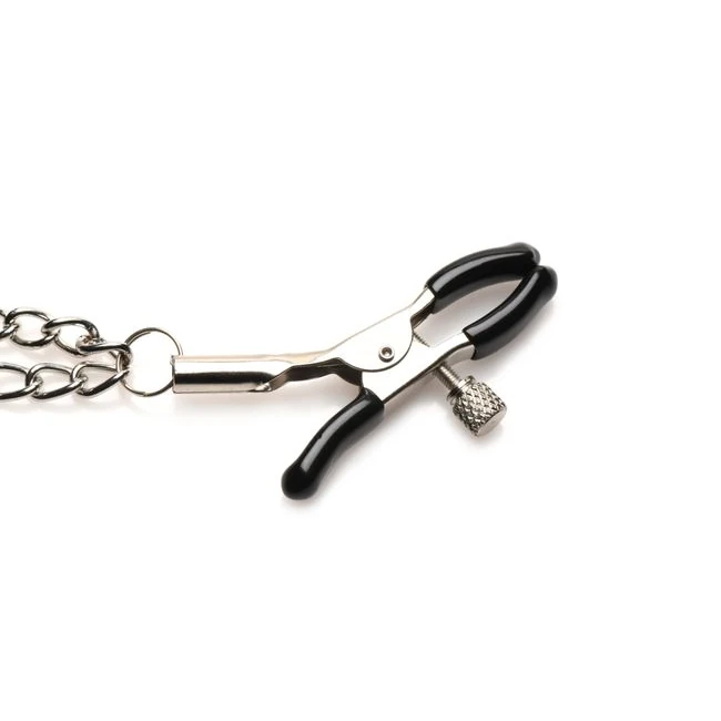 Master Series Daggers Double Chain Nipple Clamps - Comfort & Fit