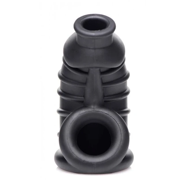 Master Series Dark Chamber Silicone Chastity Cage - Build & Quality