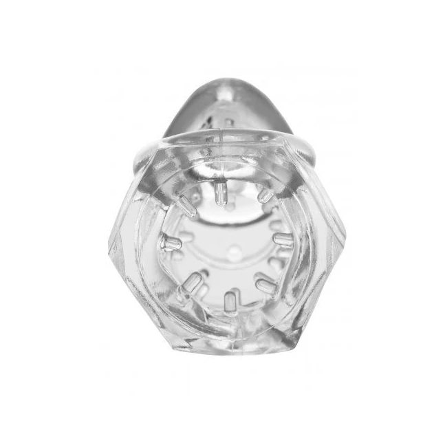 Master Series Detained 2.0 Restrictive Chastity Cage W/ Nubs - Hardware & Fasteners