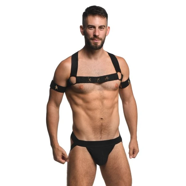 Master Series Elastic Chest Harness W/ Arm Bands - Comfort & Fit