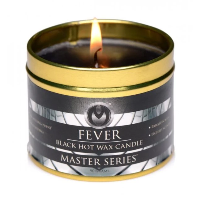 Master Series Fever Black Hot Wax Candle - Build & Quality