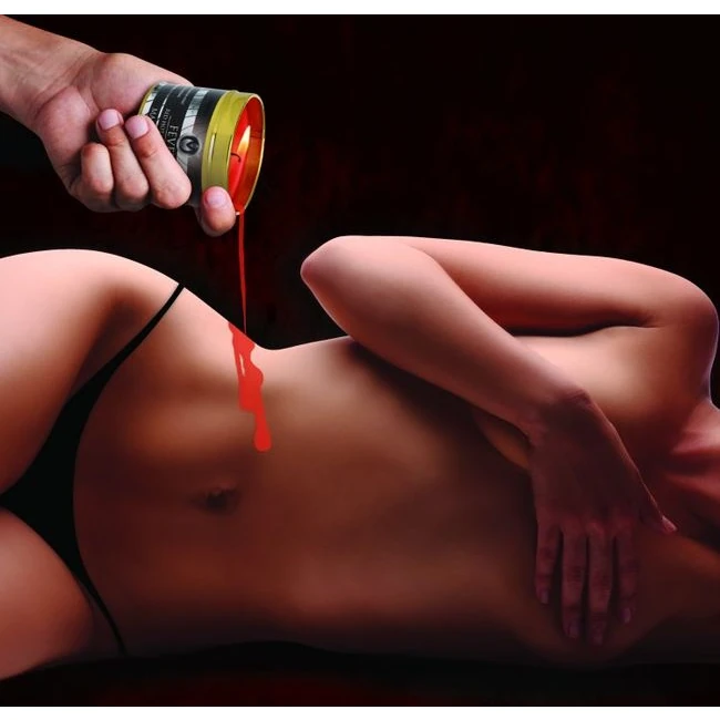 Master Series Fever Red Hot Wax Candle - Design & Specifications