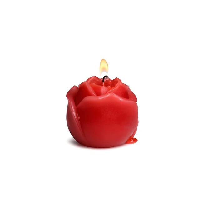 Master Series Flaming Rose Drip Candle - Build & Quality