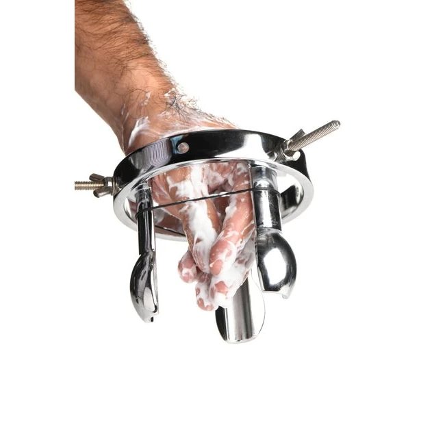 Master Series Forced Spread Stainless Steel Anal Explorer - Shape & Comfort