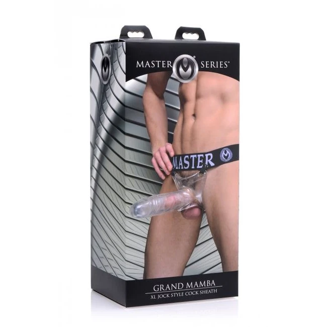 Master Series Grand Mamba Xl Style Cock Sheath W/ Waistband - Grip & Control