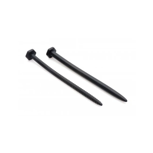 Master Series Hardware Nail & Screw Silicone Urethral Sounds - Comfort & Fit