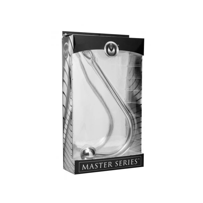 Master Series Hooked Stainless Steel Anal Hook - Master Series Hooked Stainless Steel Anal Hook