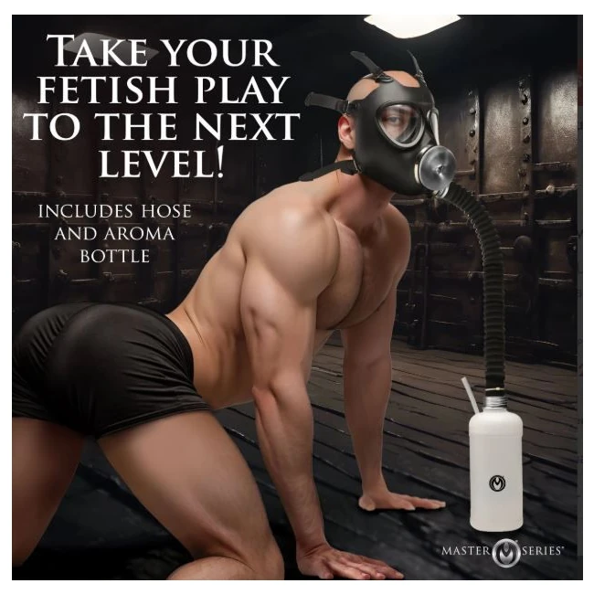 Master Series Overload Stroker Gas Mask Kit - Internal Texture & Design