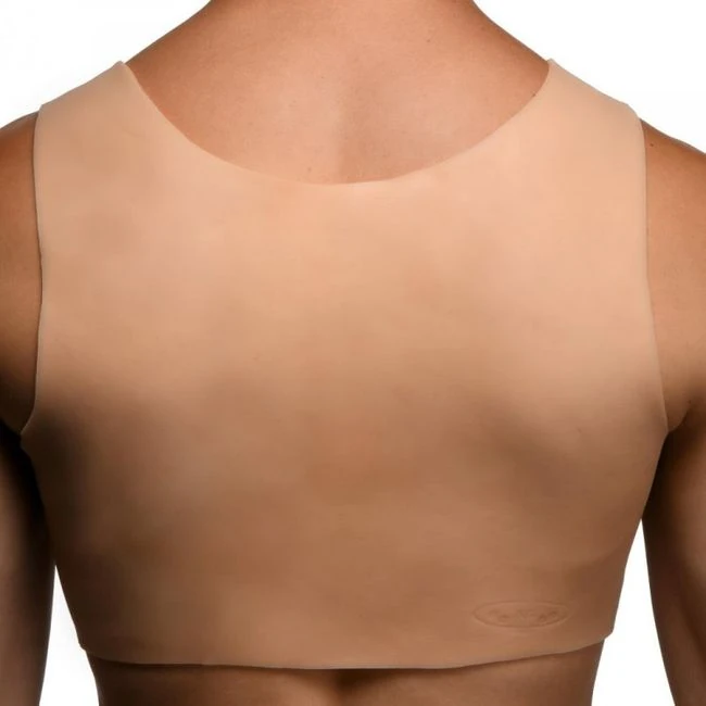 Master Series Perky Pair D-Cup Silicone Breasts - Fabric &amp; Feel