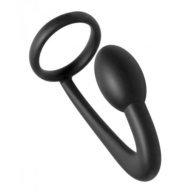 Master Series Prostatic Play Explorer C Ring & Prostate Plug - Overview