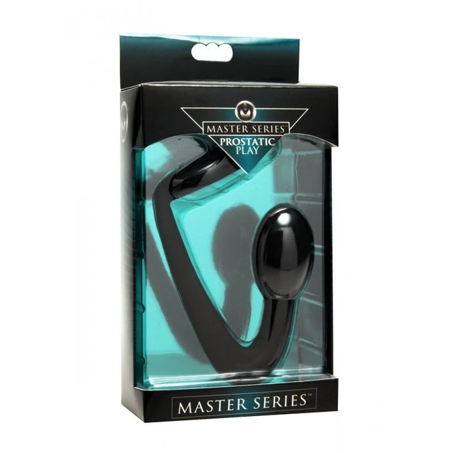 Master Series Prostatic Play Explorer C Ring & Prostate Plug - Design & Materials