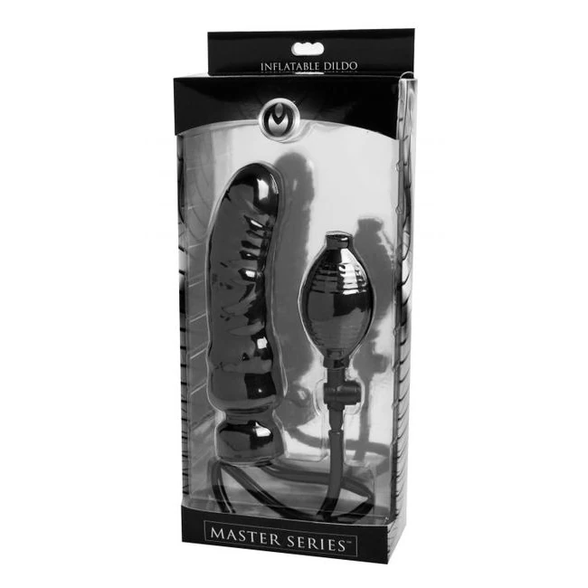 Master Series Renegade Inflatable Dildo - Design & Material
