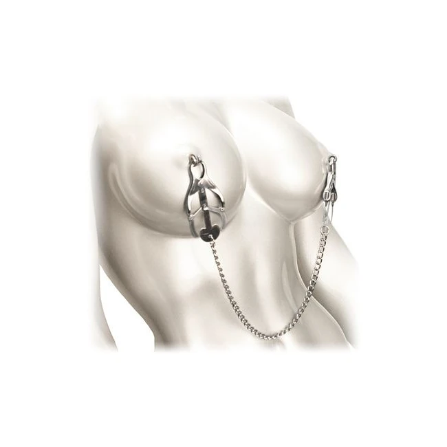Master Series Sterling Monarch Nipple Clamps - Hardware & Fasteners