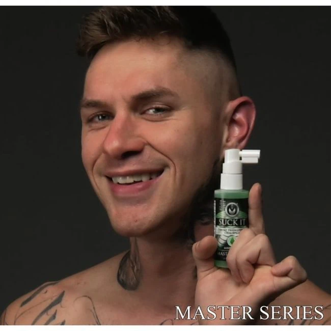 Master Series Suck It Deep Throat Spray - Overview