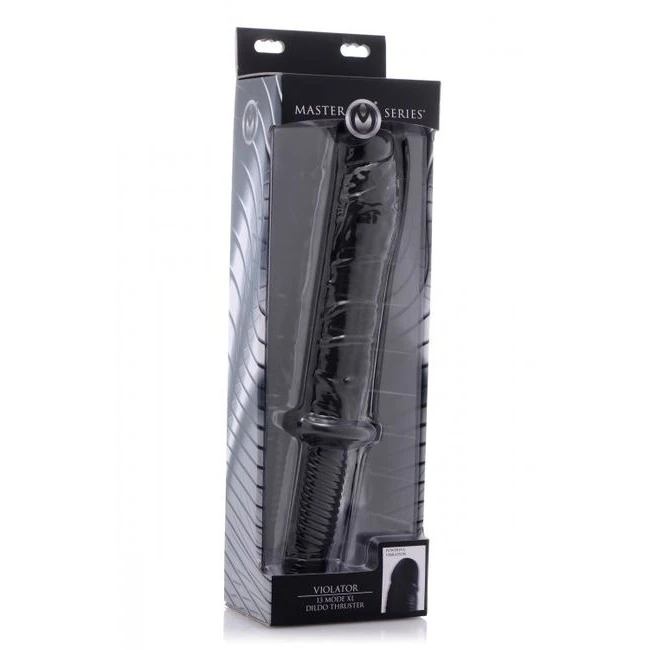 Master Series Violator 13 Xl Dildo Thruster - Vibration & Features