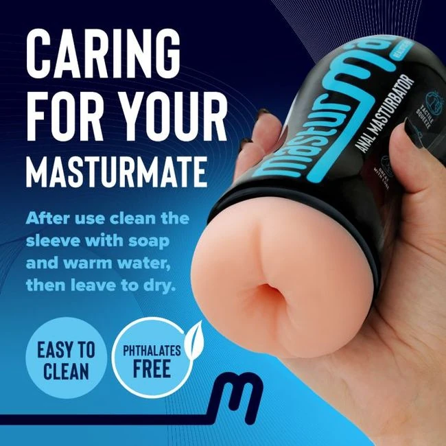 Masturmate Realistic Feel Male Stroker - Butt - Shape & Texture