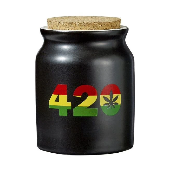 Matte Black 420 Stash Jar - Build & Quality