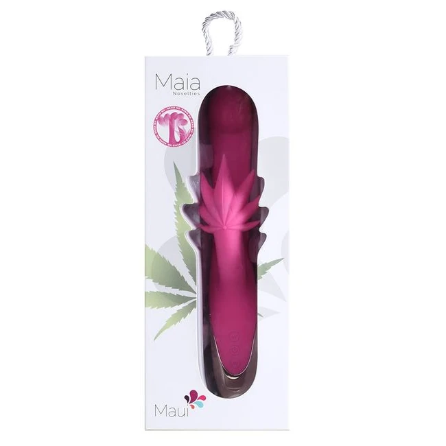 Maui Rechargeable Silicone Poseable 420 Rabbit - Power & Performance