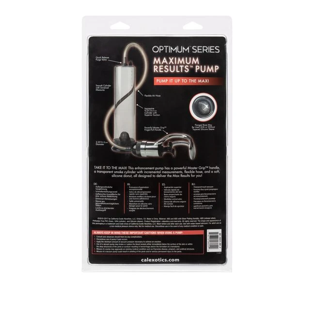 Max Results Pump - Key Details