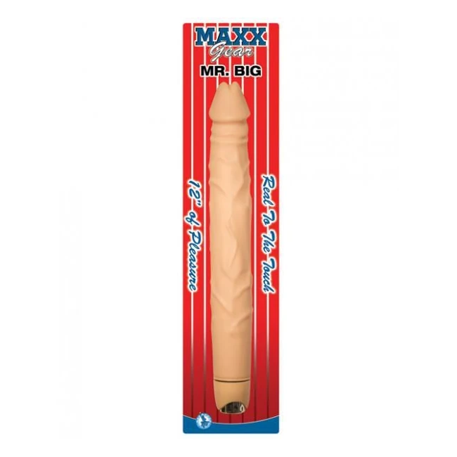 Maxx Gear Mr. Big Beige Realistic Vibrator - How It Feels