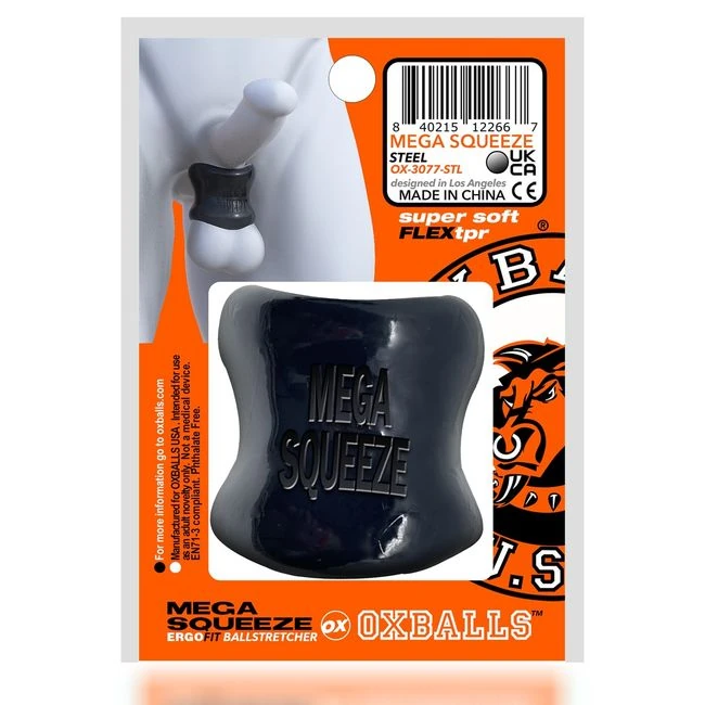 Mega Squeeze Ballstretcher Black - Key Details