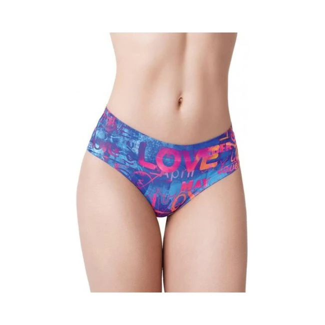=mememe Love Graffiti Printed Slip - Fabric & Feel