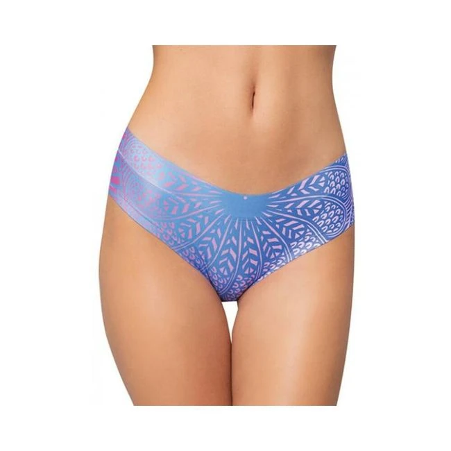 =mememe Mandala Mystery Printed Thong - Fabric & Feel