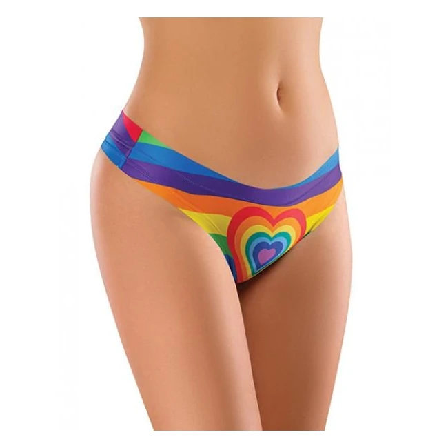 Mememe Pride Heart Printed Thong - What Is the Mememe Pride Heart Printed Thong?