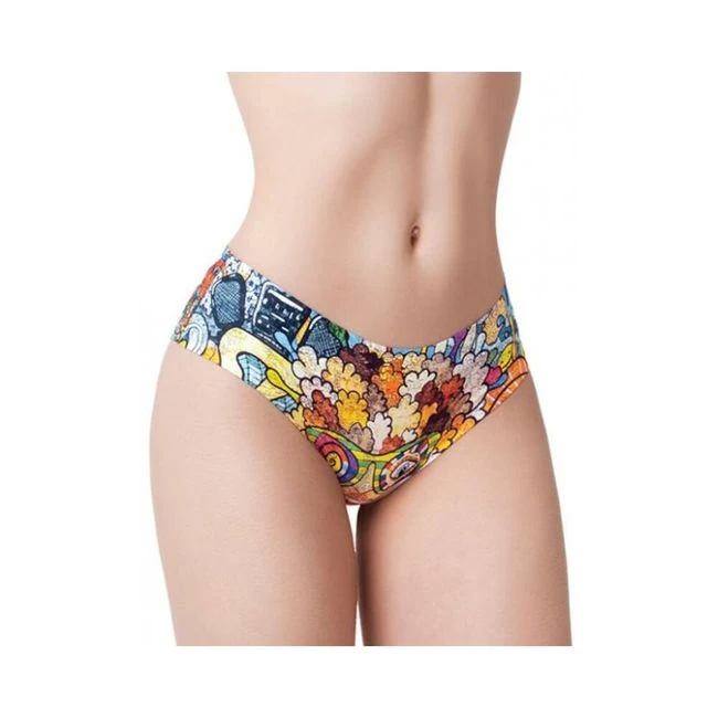 =mememe Psychotropical Trash Printed Slip - Fabric & Feel