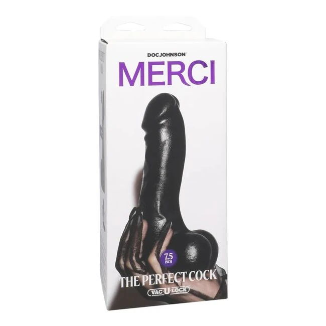 Merci Perfect Cock - Removable Vac-U-Lock Suction Cup on a Realistic Dildo