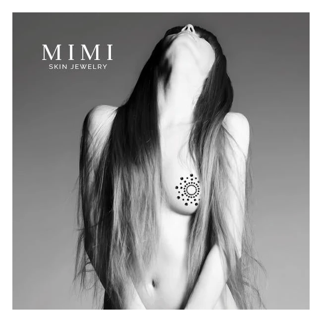 Mimi Nipple Covers Skin Jewelry Silver - Fit & Sizing