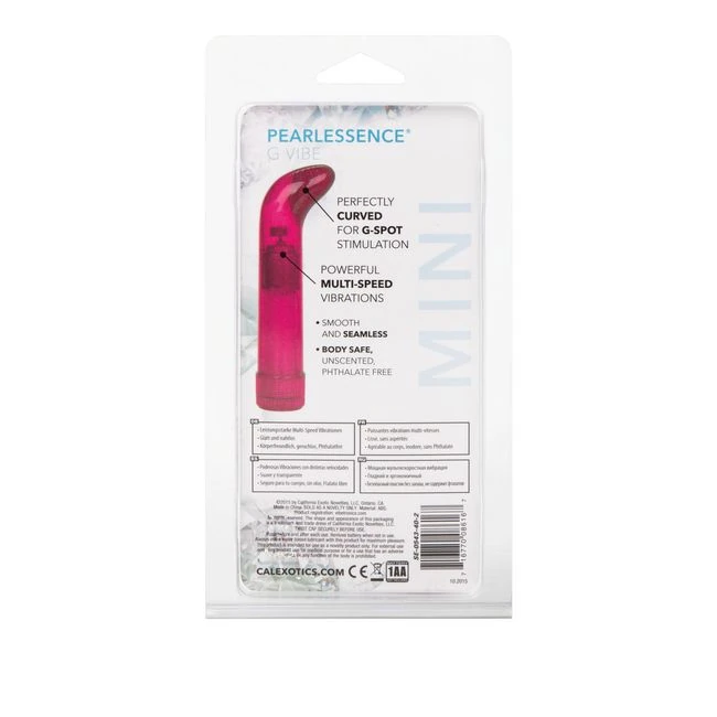 Mini Pearlessence G Vibe - Vibration Modes & Sensory Experience