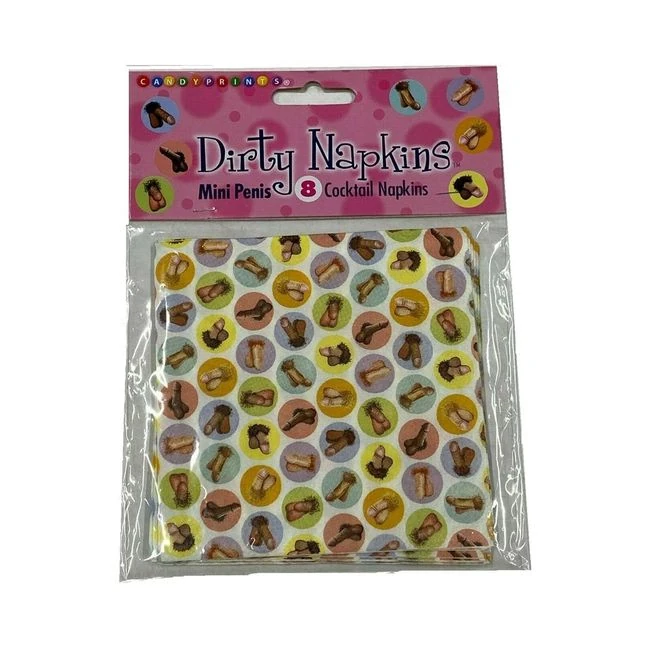 Mini Penis Napkins Pack of 8 - What Is the Mini Penis Napkins Pack of 8?