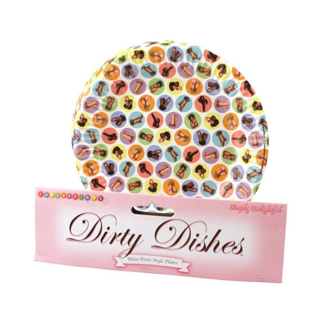 Mini Penis Plates Pack of 8 - Overview