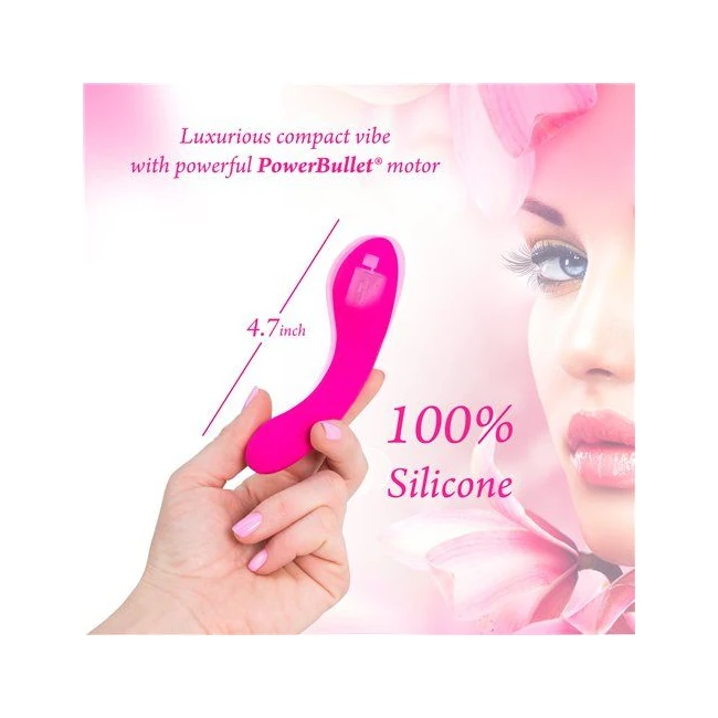 Mini Swan Wand 4.75 Pink " - Power & Performance