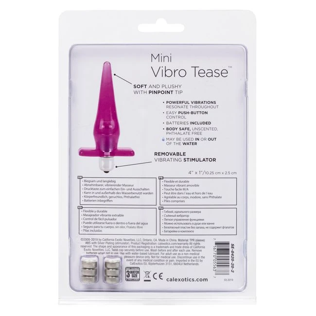 Mini Vibro Tease - Vibration Modes and Sensation