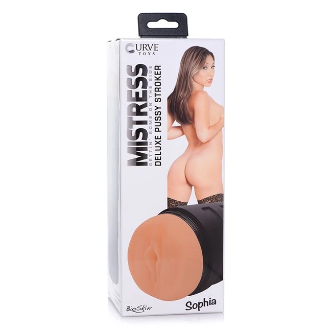 Mistress Sophia Deluxe Pussy Stroker Medium - Ridges and Nubs Along a Plug-Controlled Tunnel