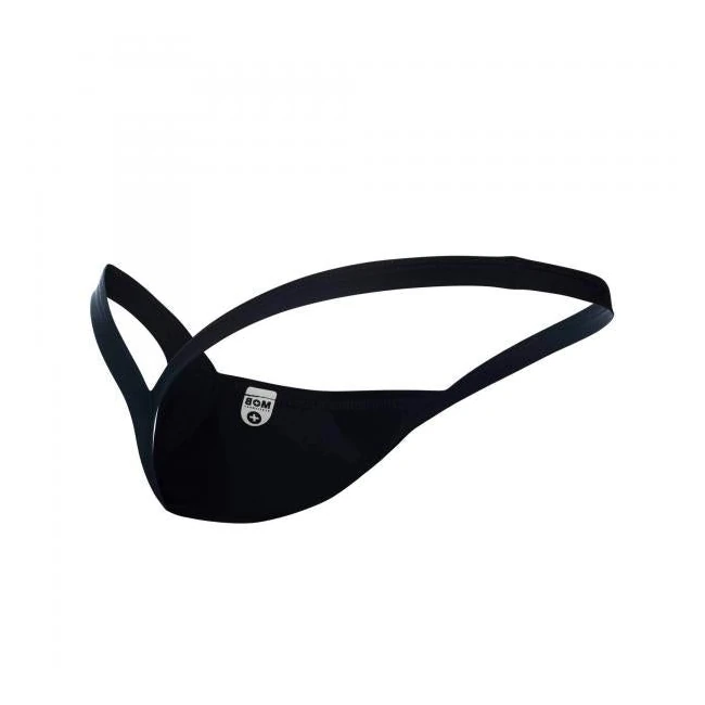 Mob Y Buns Thong Black - Fabric & Feel