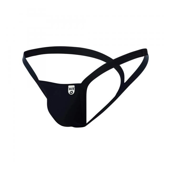Mob Y Buns Thong Black - Fit & Sizing