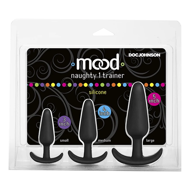 Mood Naughty 1 Trainer Set - Curved Rocker Base for Grip and Secure Wear