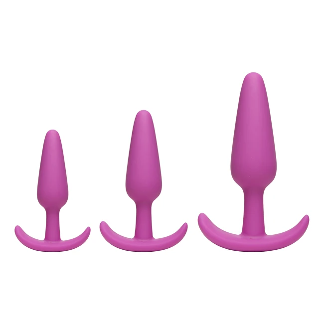 Mood Naughty 1 Trainer Set - Three Graduated Butt Plugs for Step-by-Step Training
